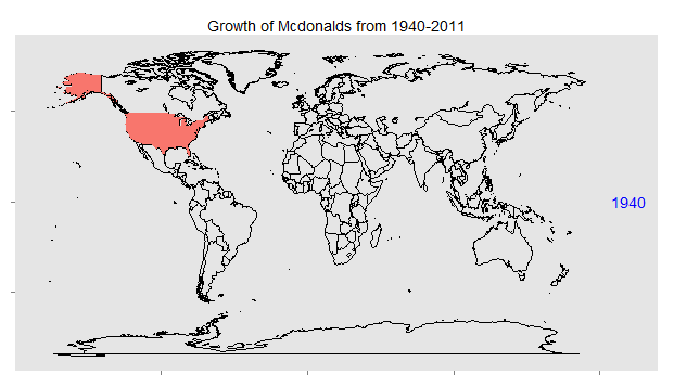 Visualizing McDonald's' Global Expansion | R-bloggers